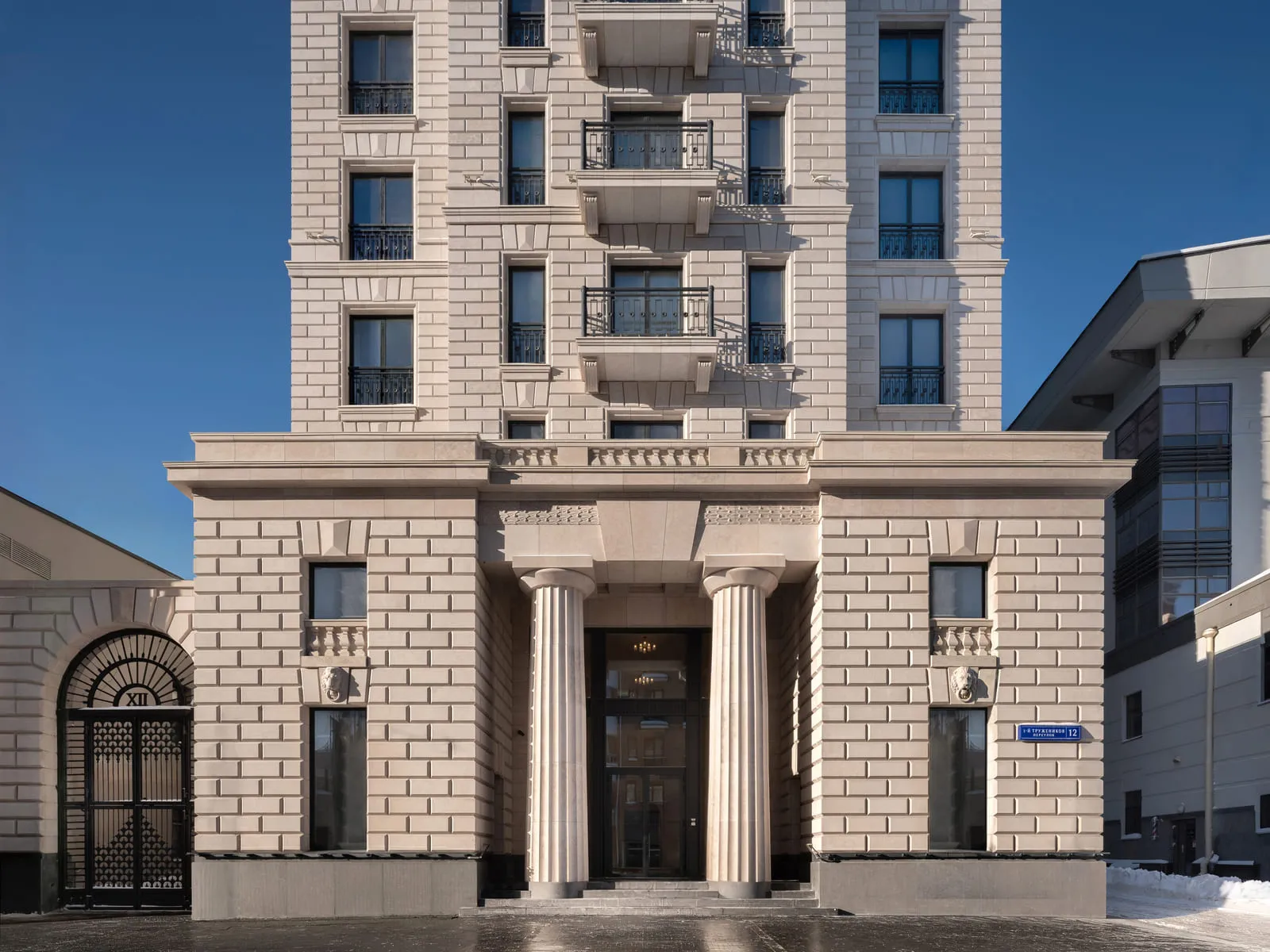 Жилой дом сдан в районе Хамовники