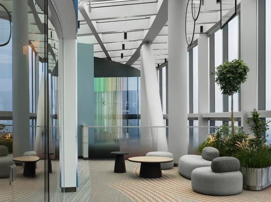 В башне «Федерация» в СИТИ презентовали самый высокий офис Европы.