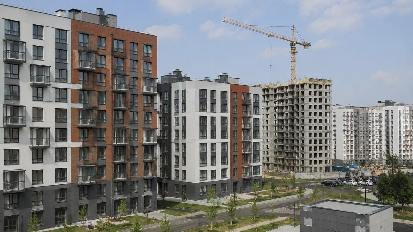Предложение массовых новостроек в Москве сократилось на треть