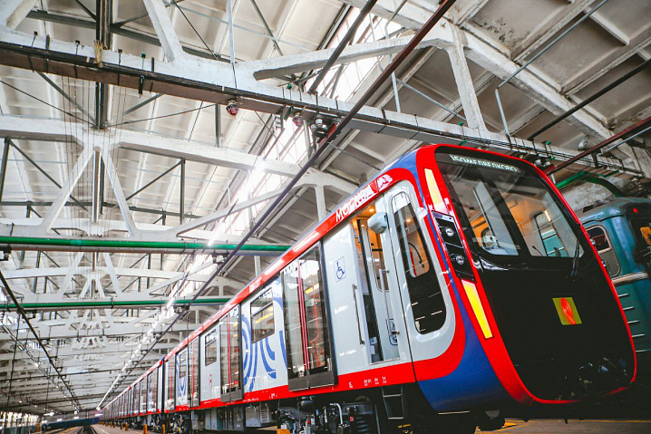 До конца года Калужско-Рижскую ветку метро укомплектуют новыми поездами 