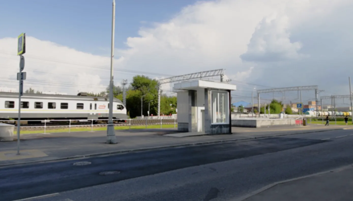 В Щербинке открыт пешеходный переход через МЦД-2