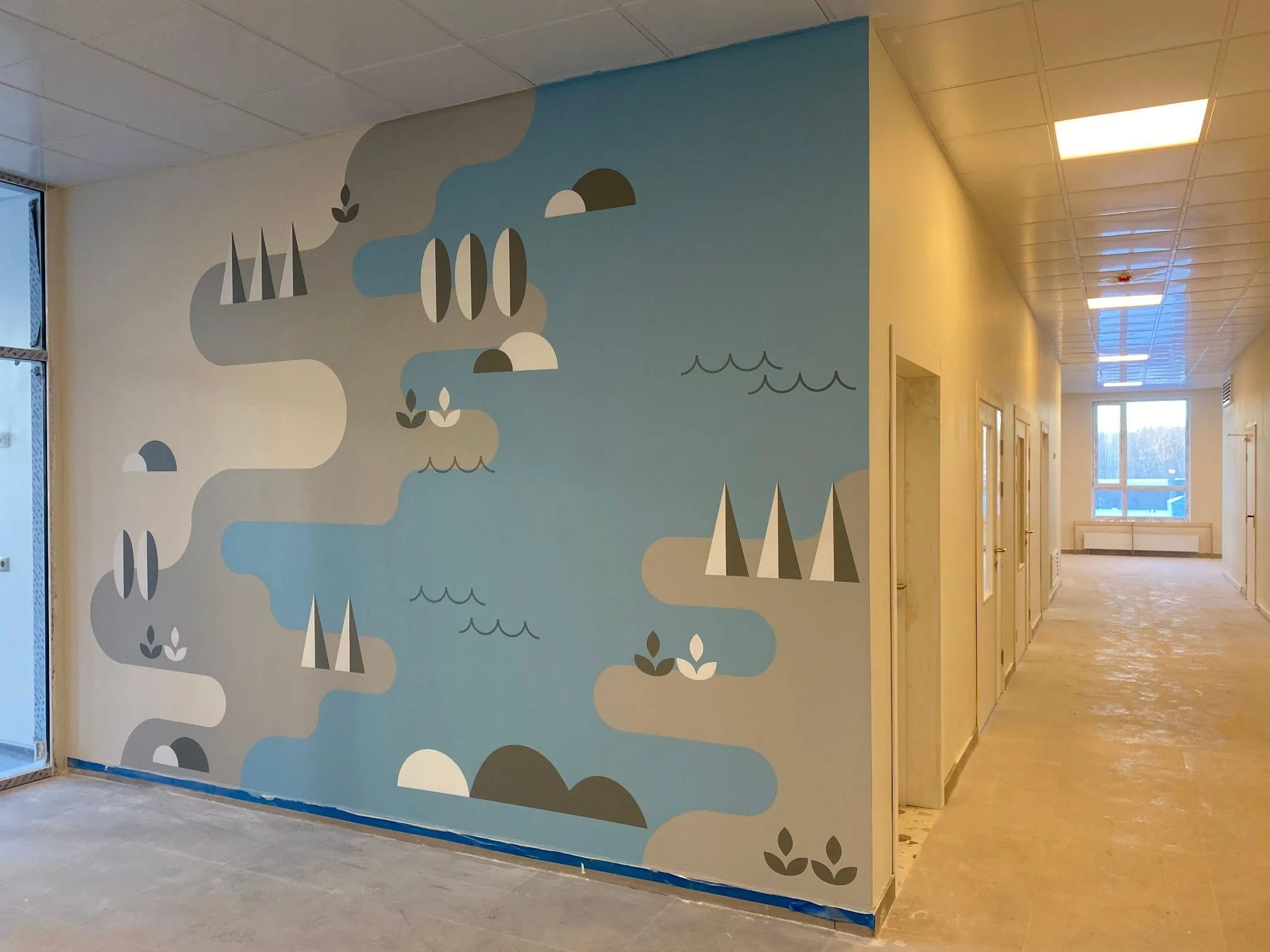 ГК ФСК начала использовать робота-отделочника в строящемся ЖК «Южная Битца»