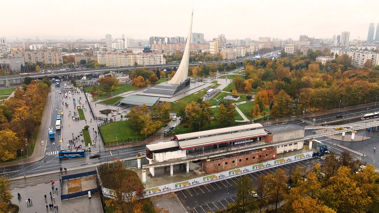 Утвержден проект планировки высотного парка на месте Московского монорельса