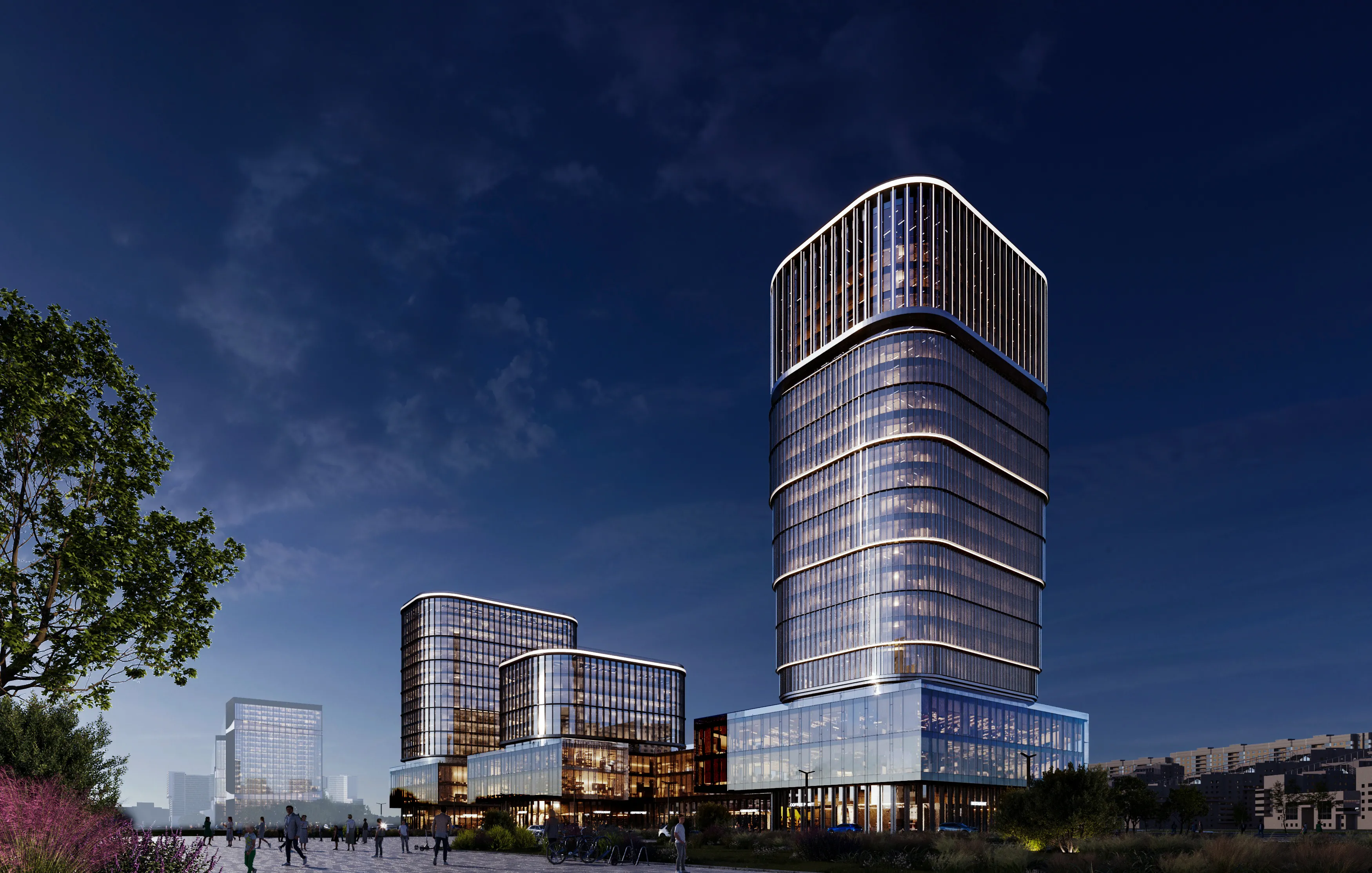 Эпоха офисного счастья: современные офисные проекты создаются, чтобы привлекать сотрудников и создавать friendly-город 