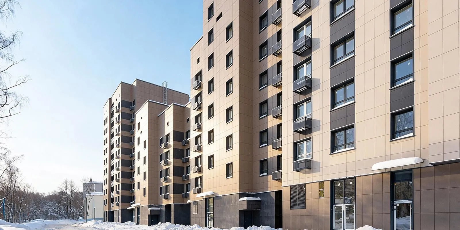 На востоке Москвы построили 10 домов по программе реновации