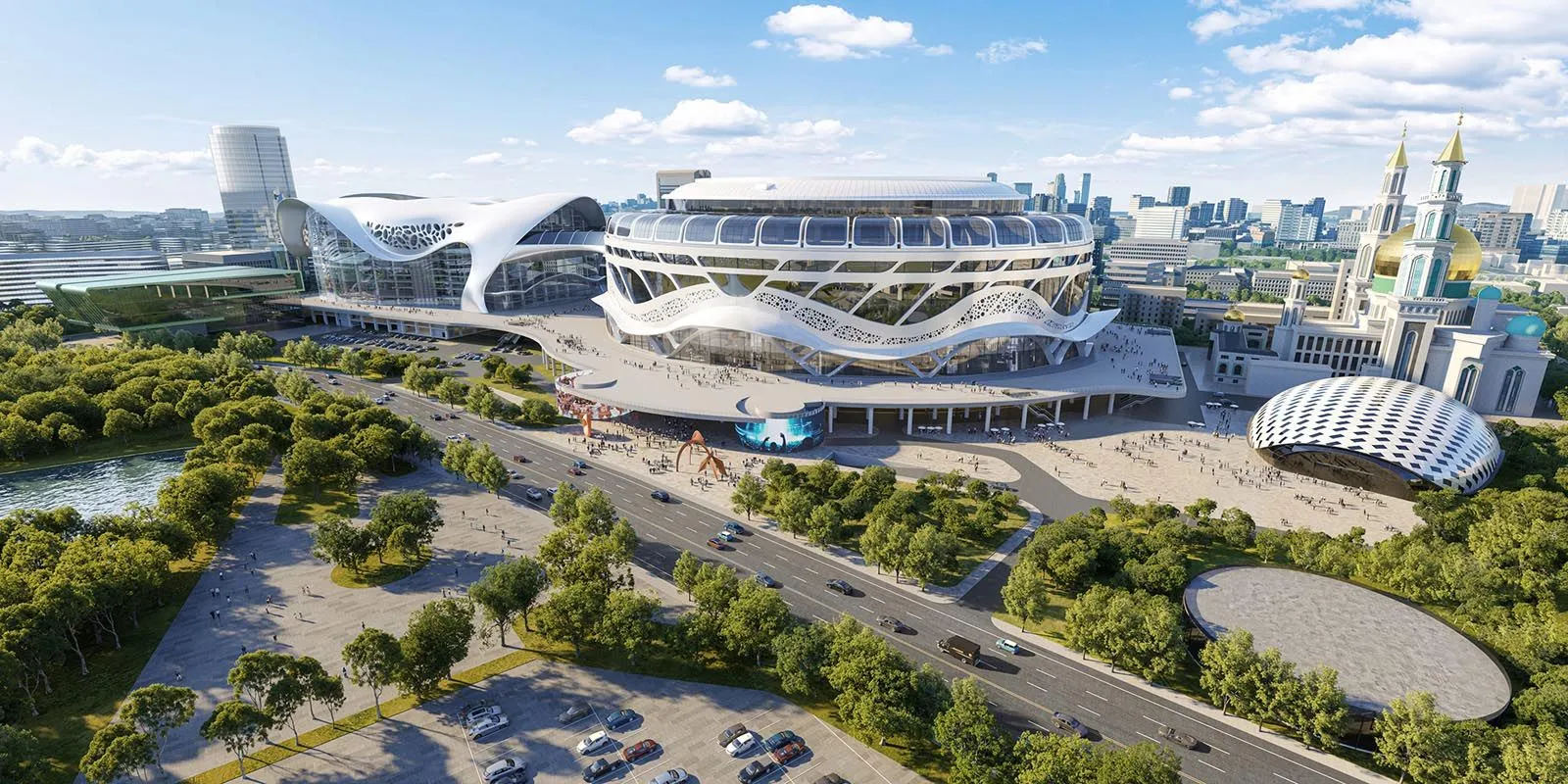 62 млн посетителей в год будет принимать обновленный СК «Олимпийский» 