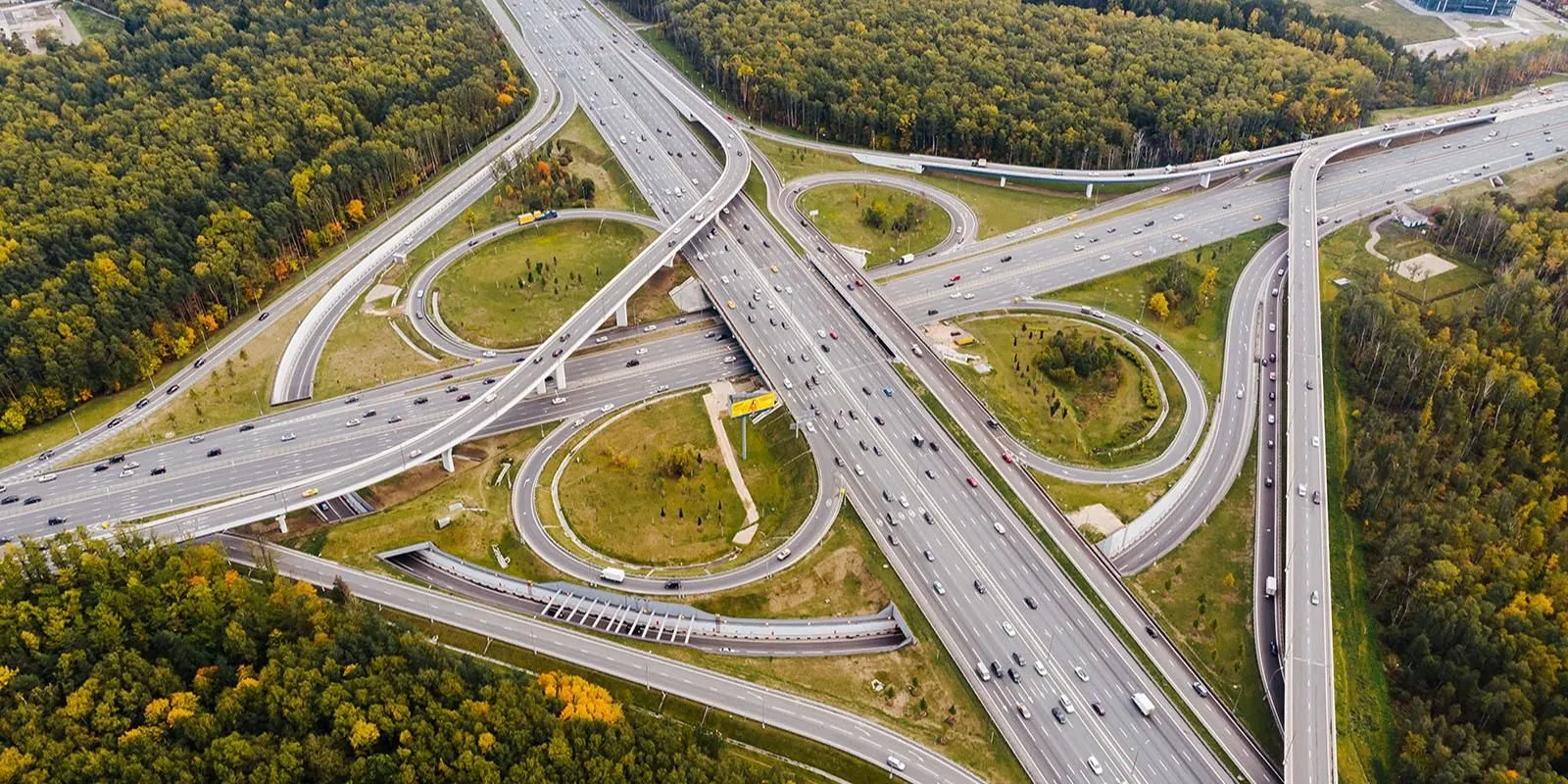 Развязку на пересечении МКАД с Киевским шоссе реконструируют 