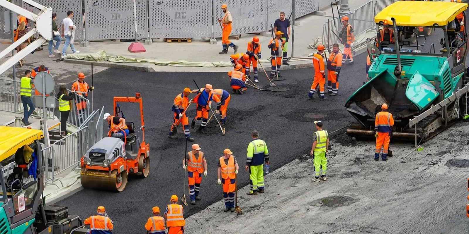 На Садовом кольце обновили около 500 тысяч квадратных метров асфальта