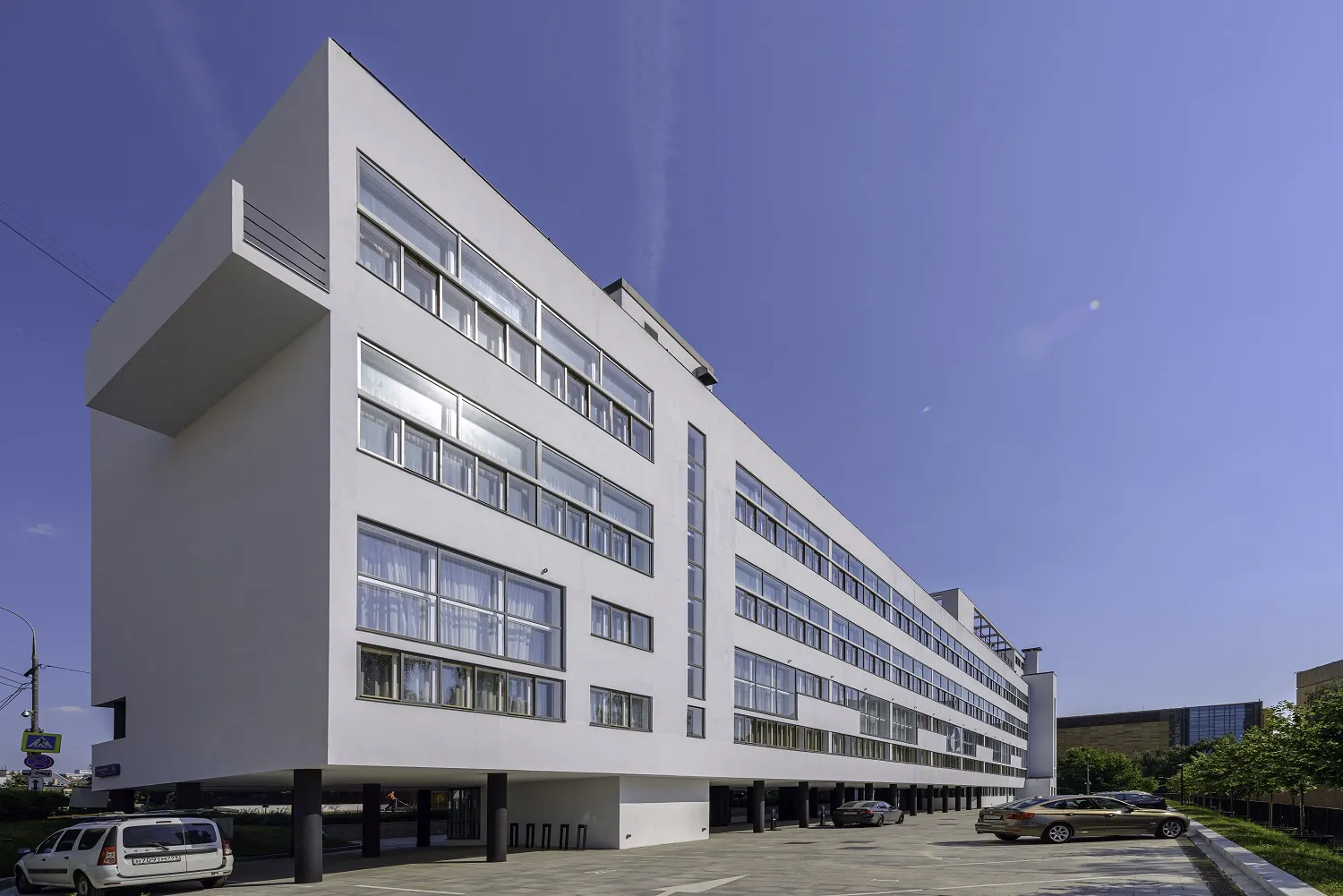 Как реставрировали дом Наркомфина 