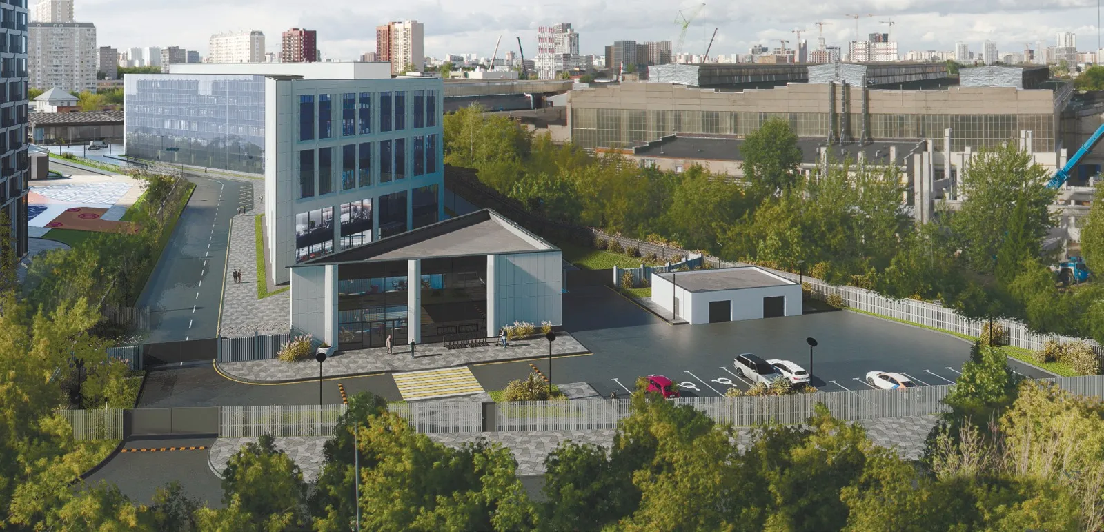 На севере Москвы строят технопарк Московского института электромеханики и автоматики