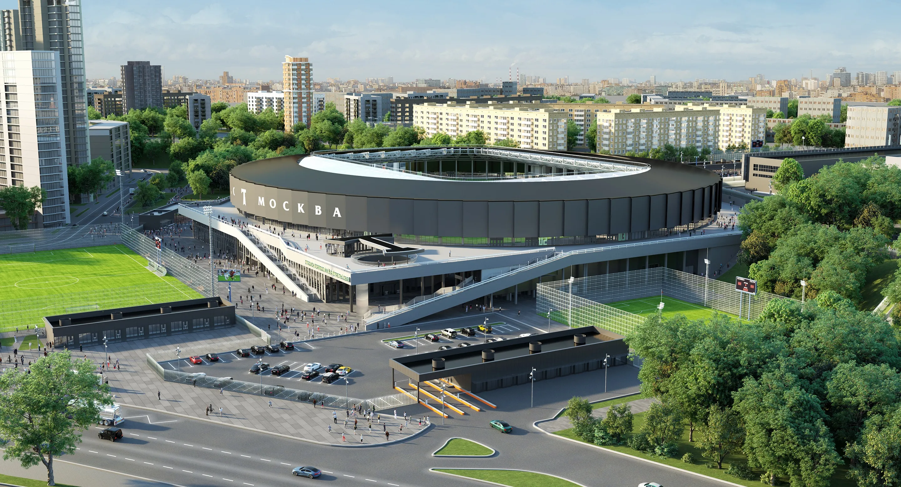 Новый стадион «Торпедо» будут посещать 400 тысяч зрителей в год