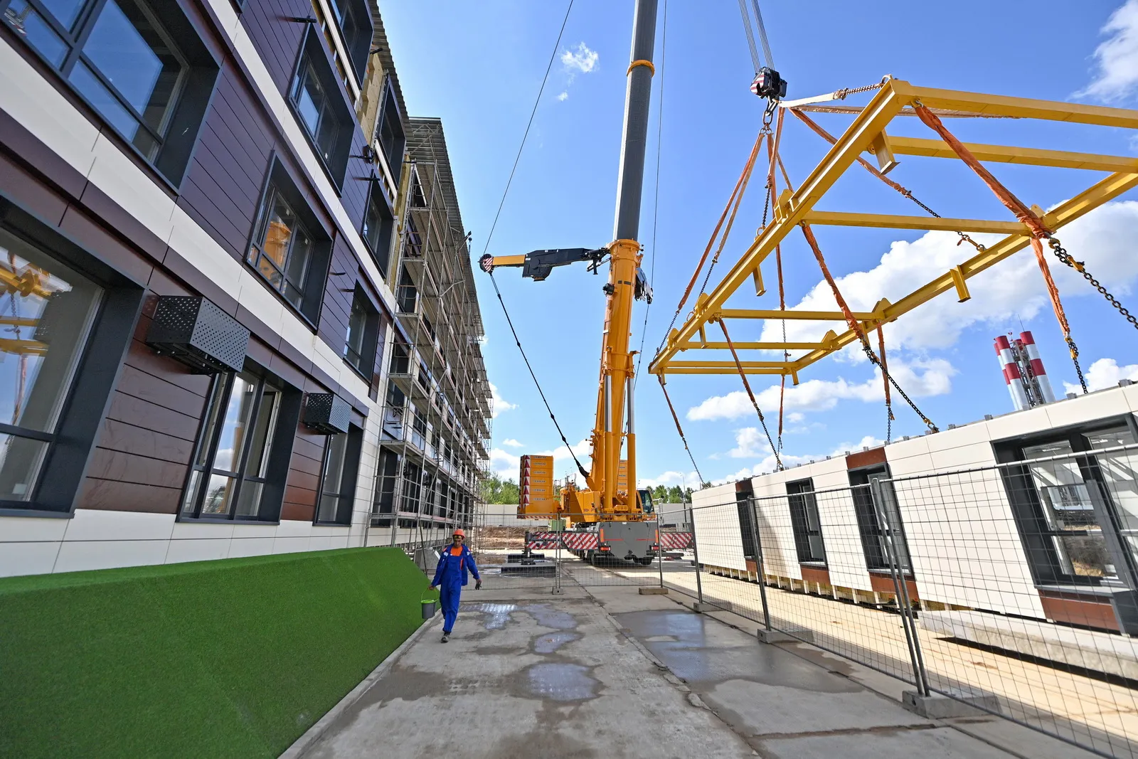 В Москве появится завод крупномодульного домостроения