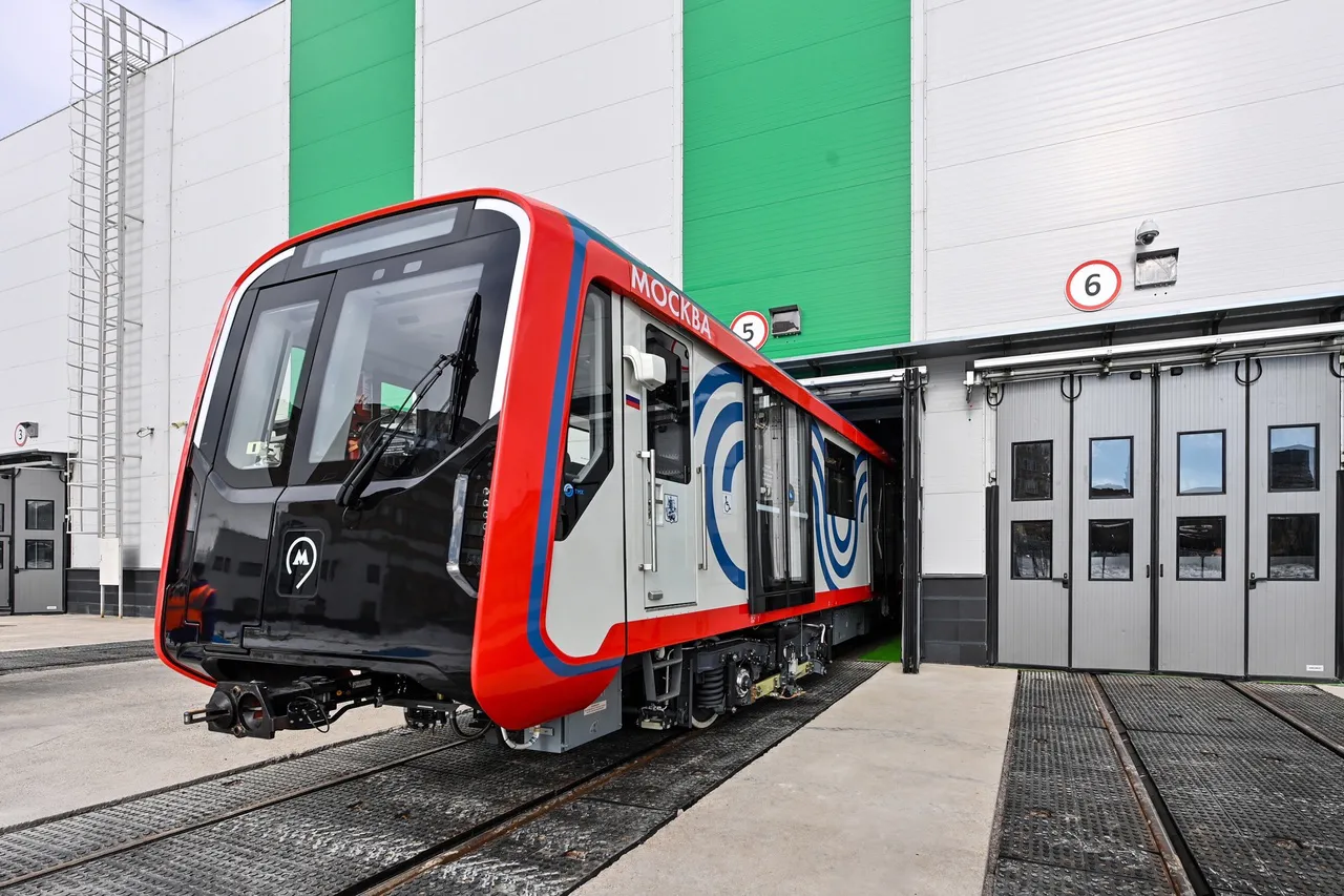 Поезд «Москва-2024» вышел на Замоскворецкую линию столичной подземки 