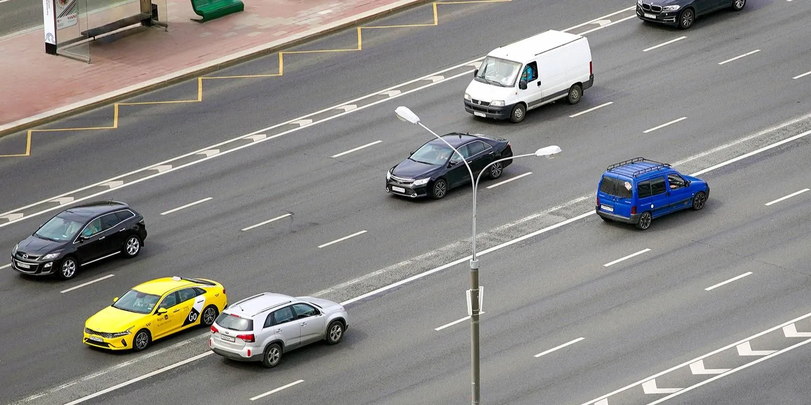 На участке Каширского шоссе обновили асфальт