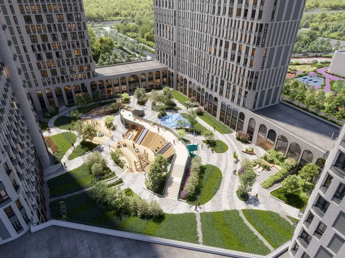 В жилом комплексе «Адмирал» появится парк в морском стиле  