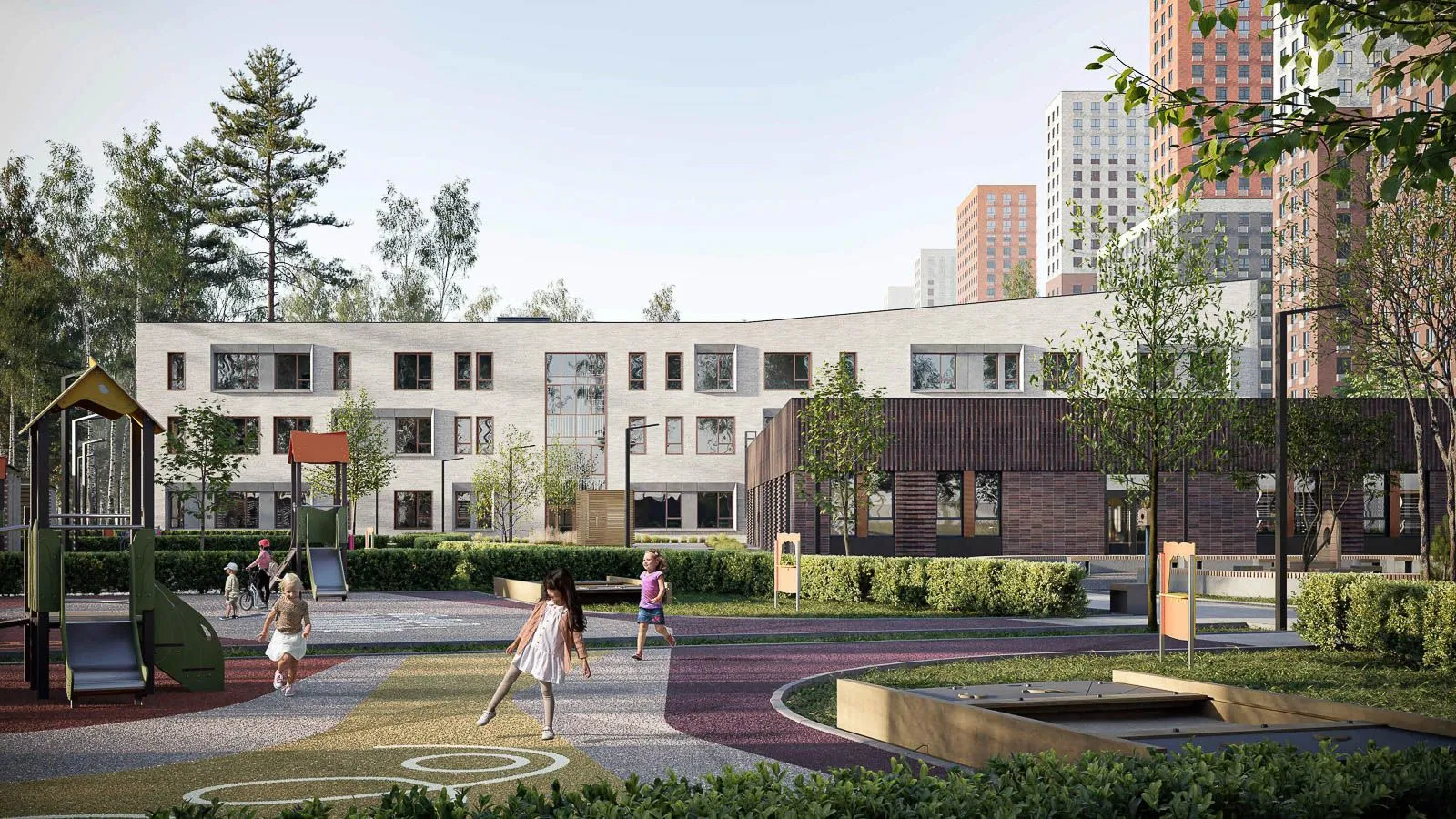 В Москве в 2025 году начали строить 16 детских садов 