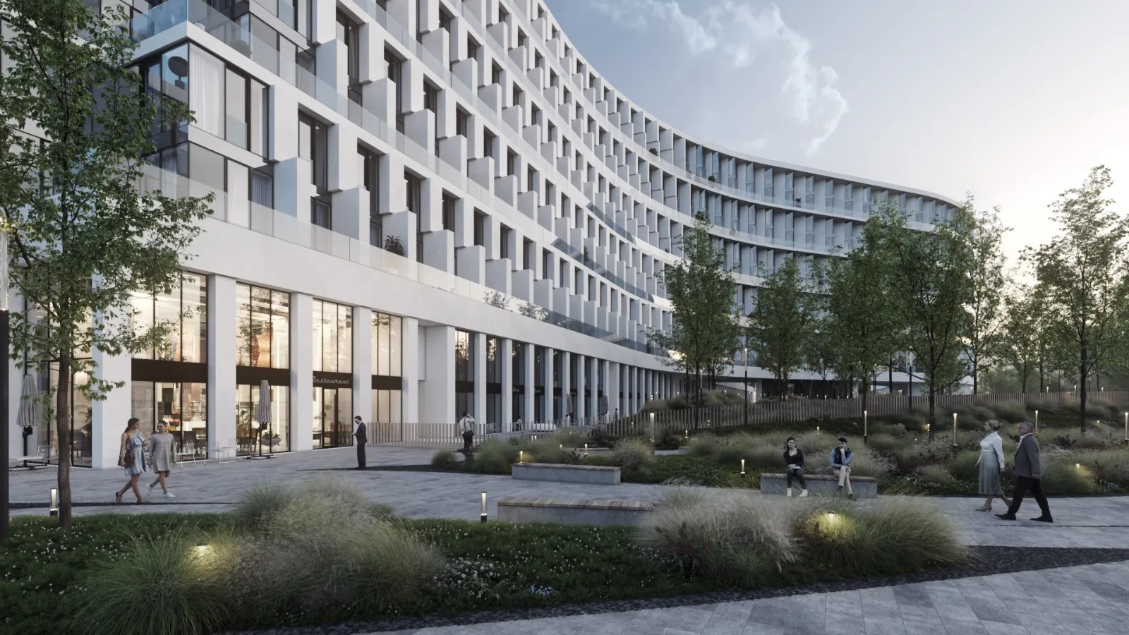 Террасы в бизнес-центрах – тренд последних лет