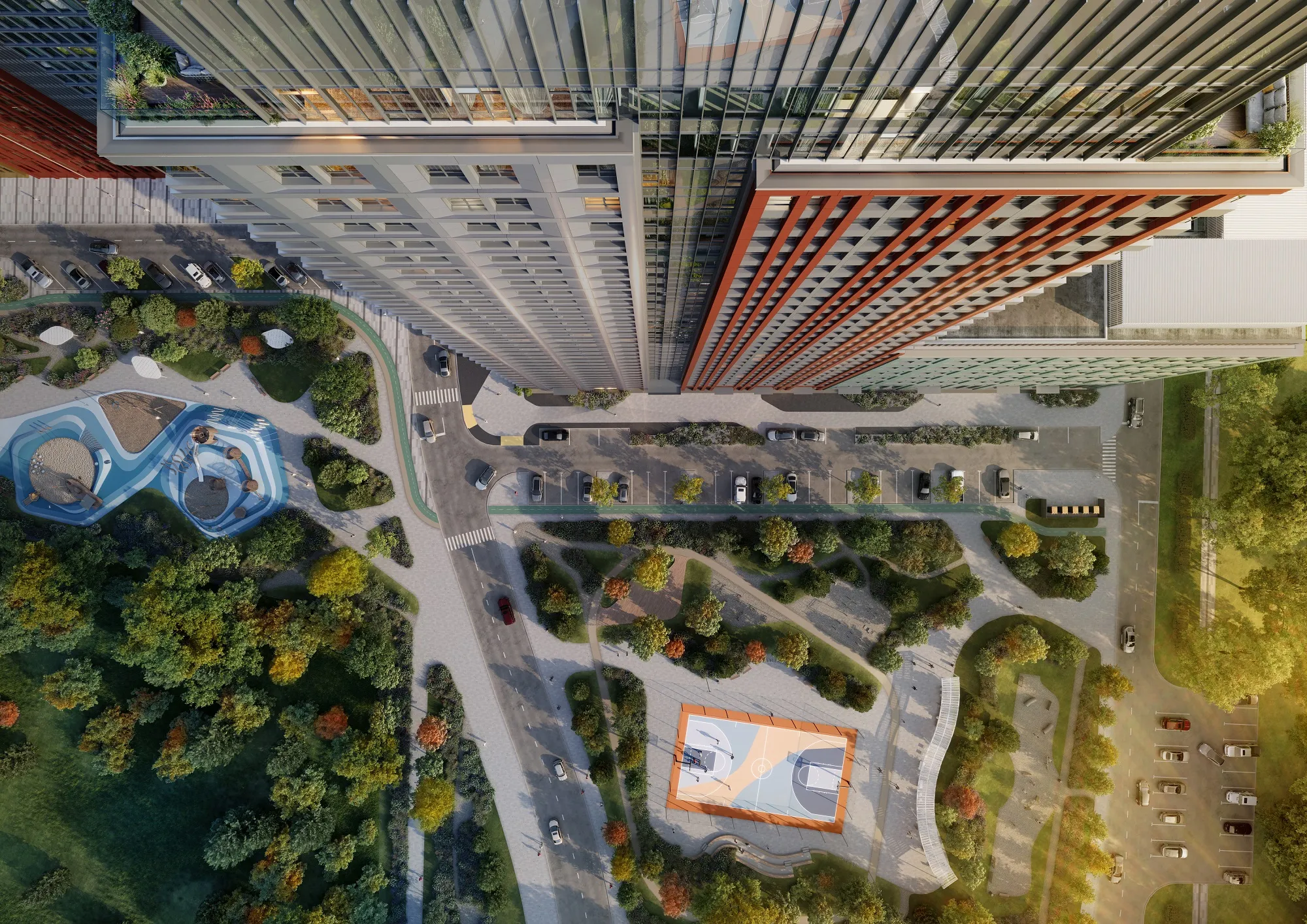 Ingrad построит общественный бульвар-парк в квартале Injoy