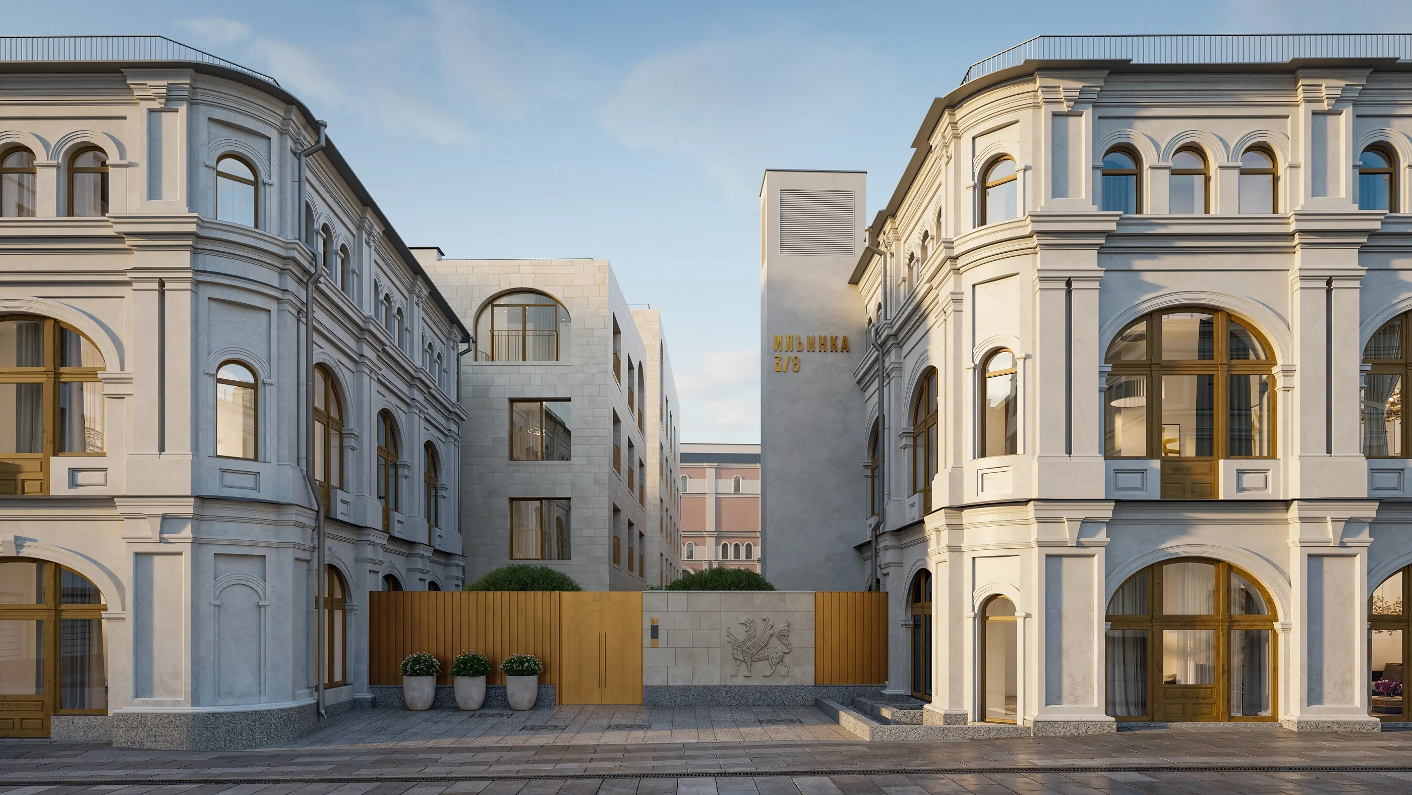 В центре Москвы воссоздали точные копии барельефов XIII века