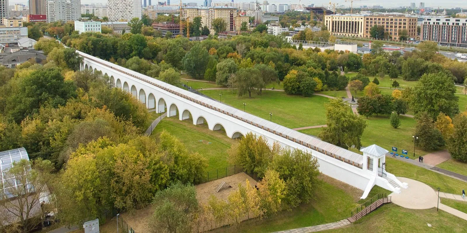 Завершена реставрация Ростокинского акведука