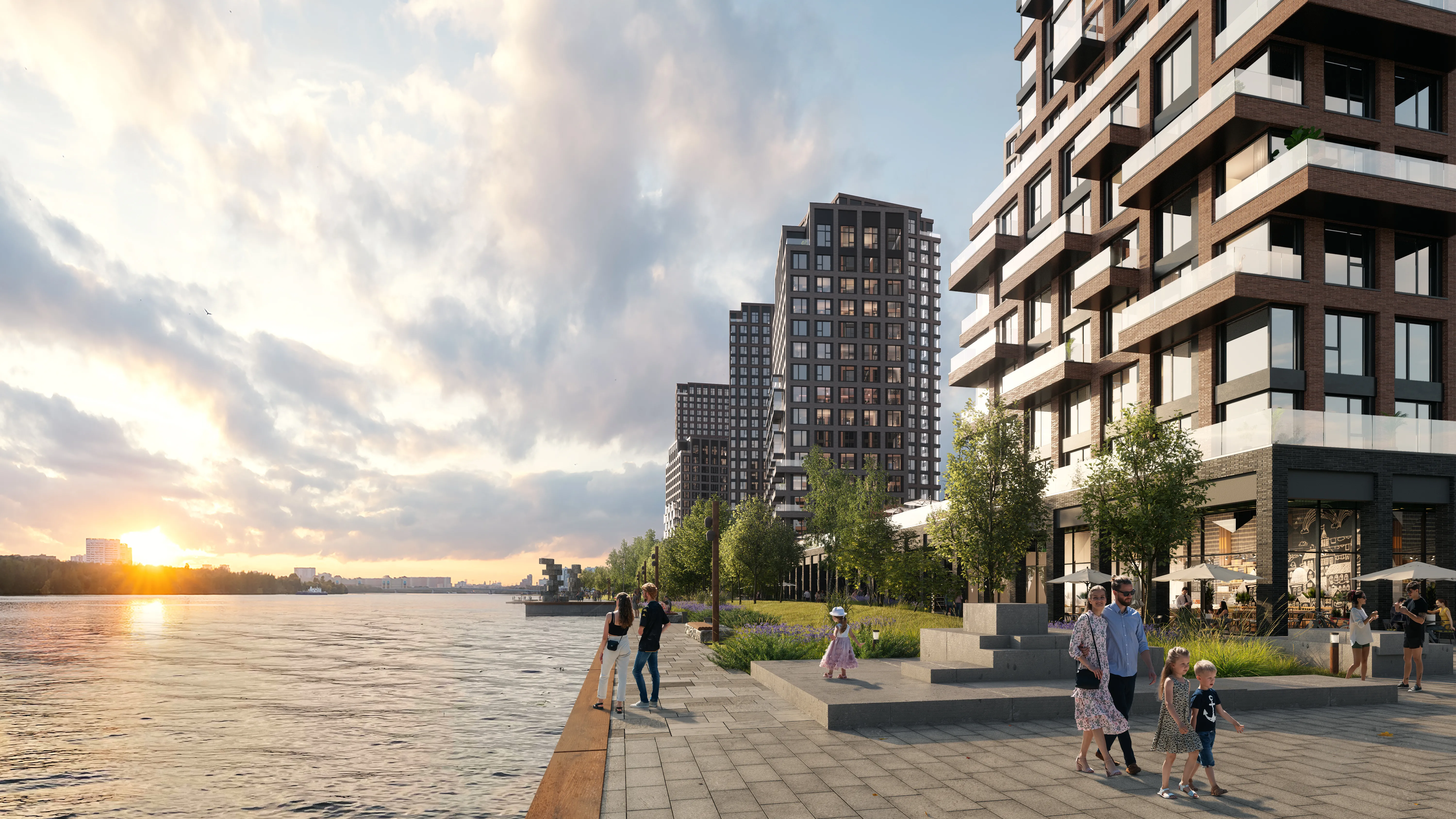 Пространства вдоль рек соединят разобщенные территории города