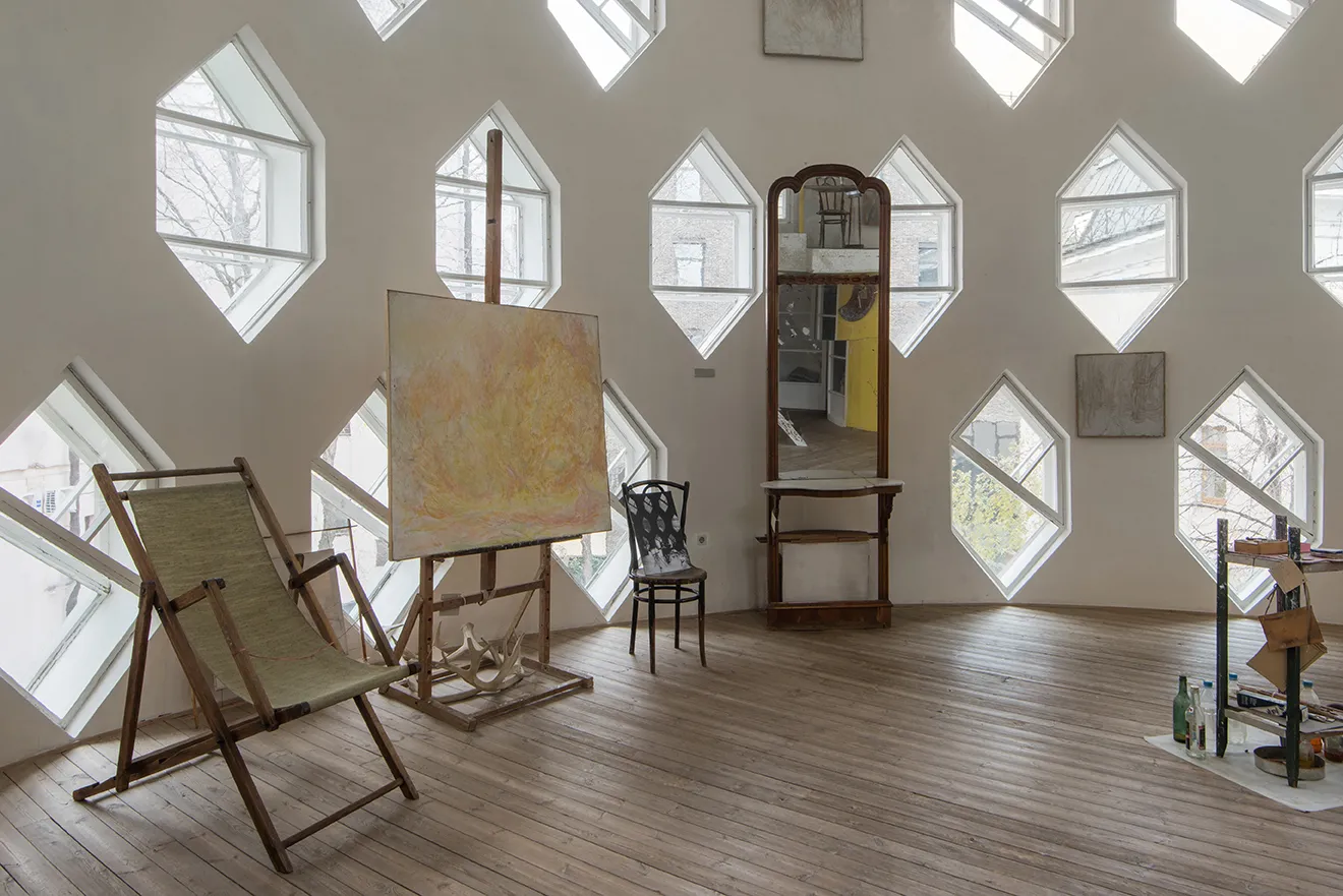 Началась реставрация знаменитого дома архитектора Константина Мельникова