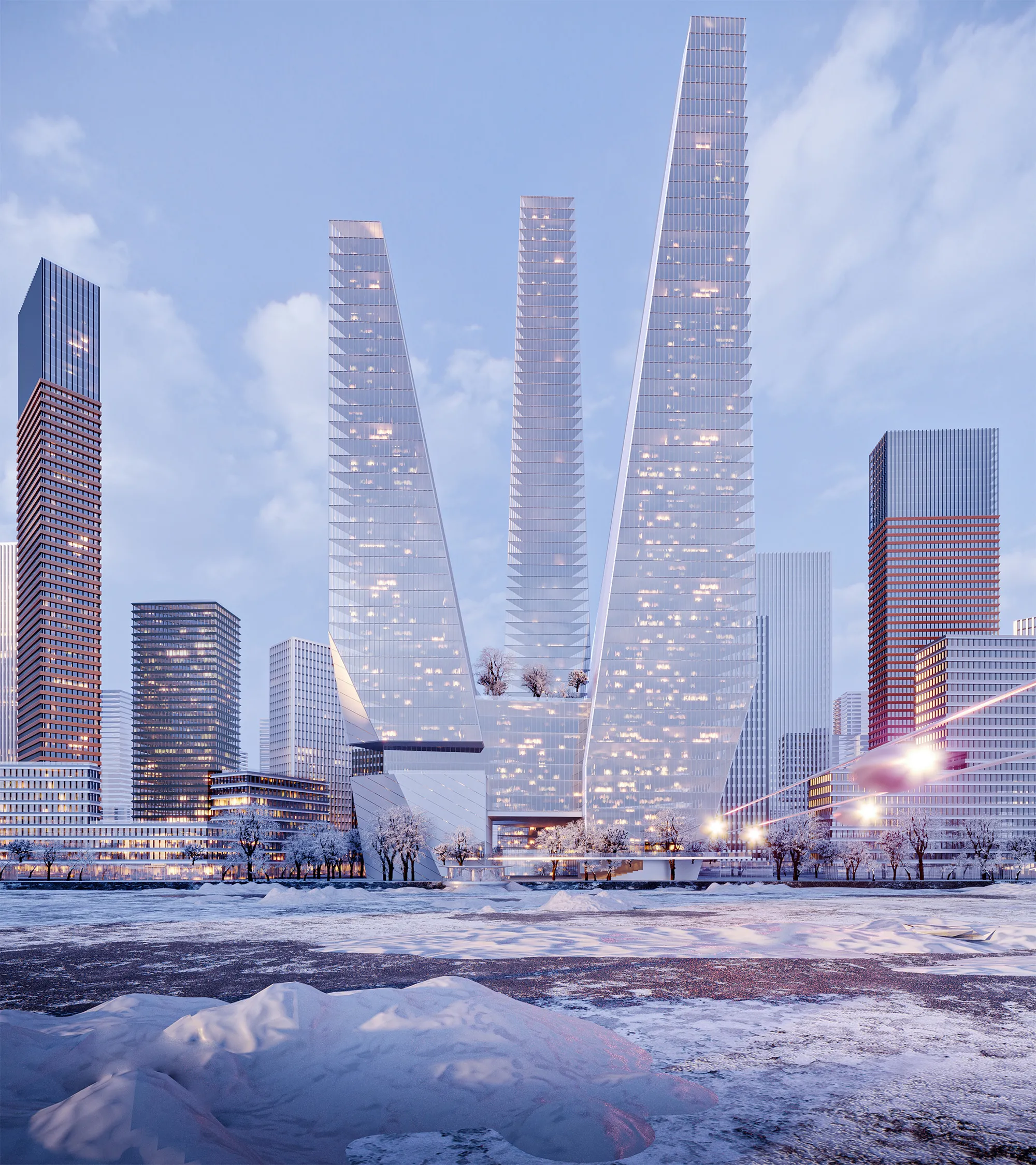 8 башен для «Южного порта»