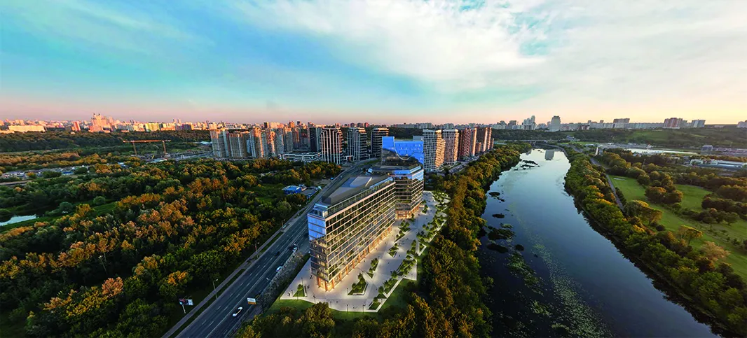 Остров в большом городе