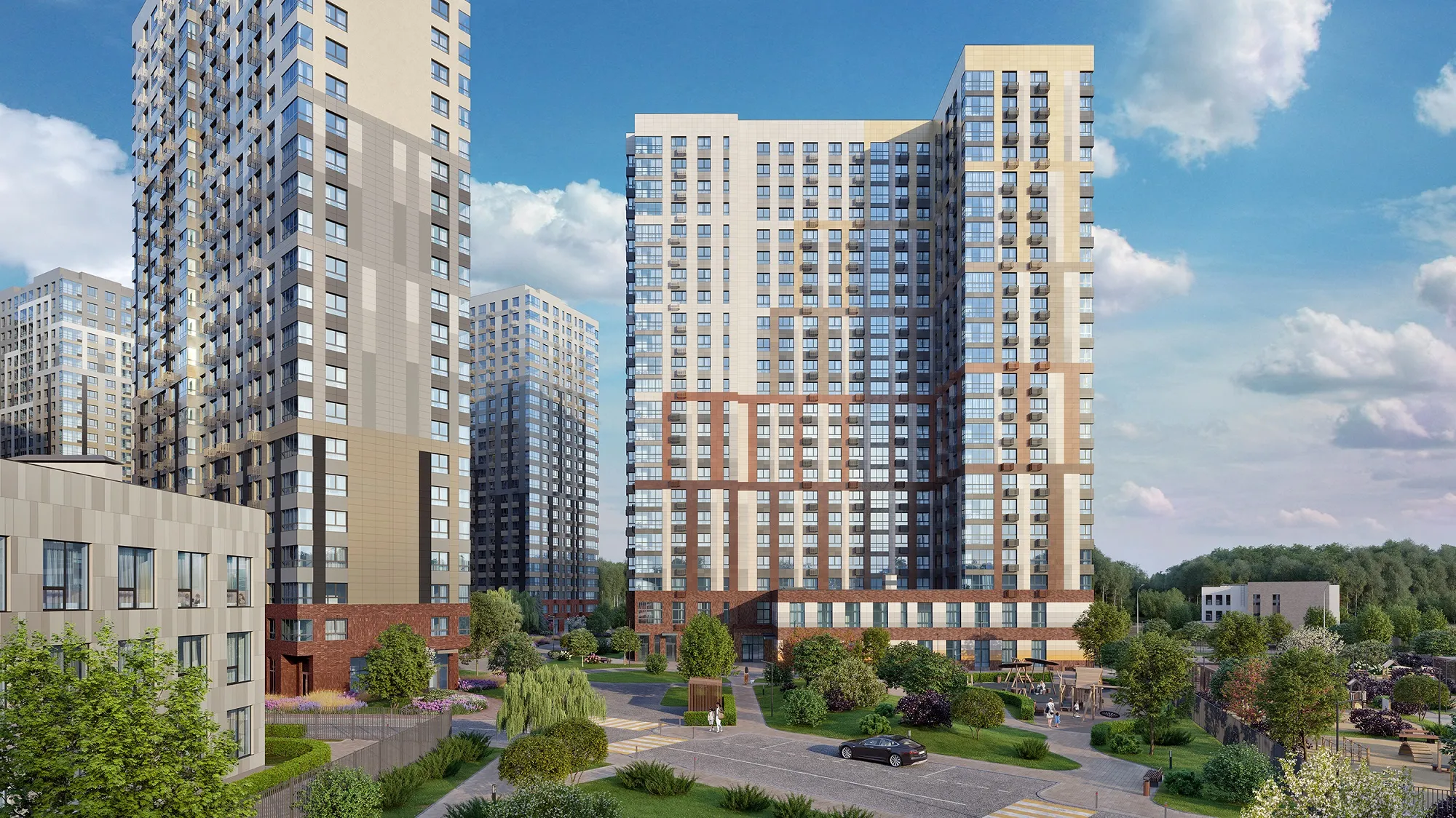 «Инград» получил разрешение на строительство дома с детским садом в квартале «Одинград. Семейный»