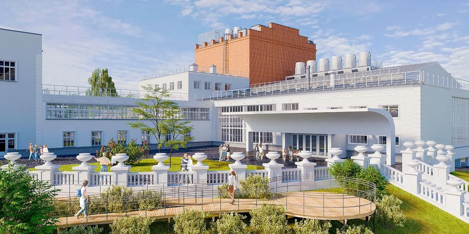 Как реставрируют Дворец культуры завода «Серп и молот»