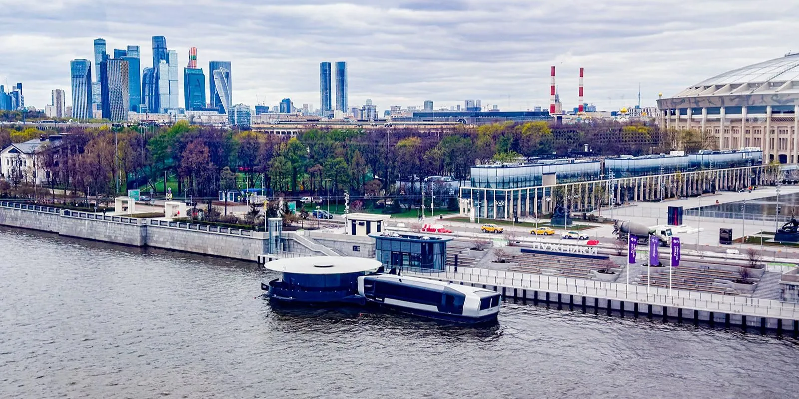 В Москве открыли четвертый маршрут регулярного речного транспорта