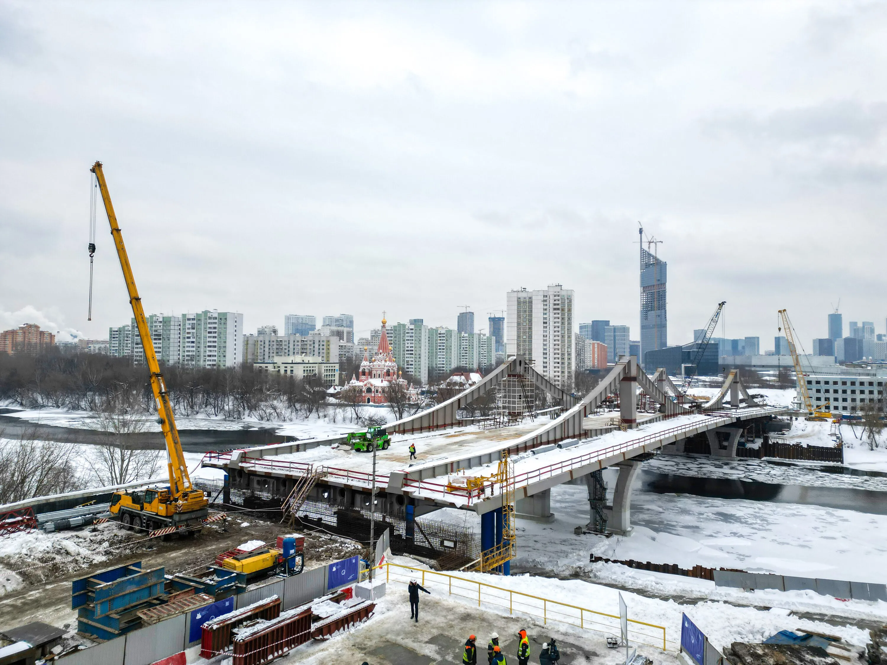 Мост свяжет Филевскую и Мневниковскую поймы