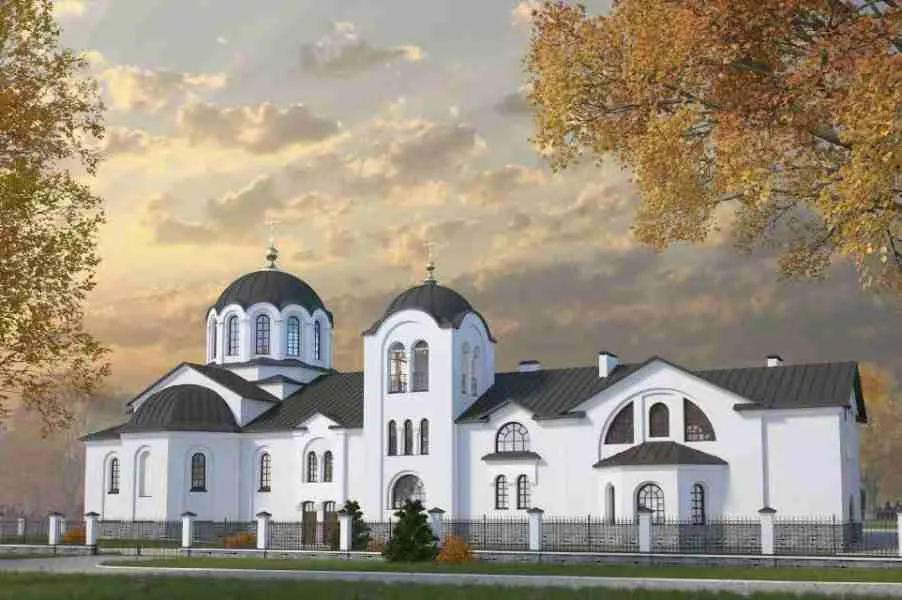 На храм Федора Ушакова на Ленинградском шоссе к концу января поднимут крест