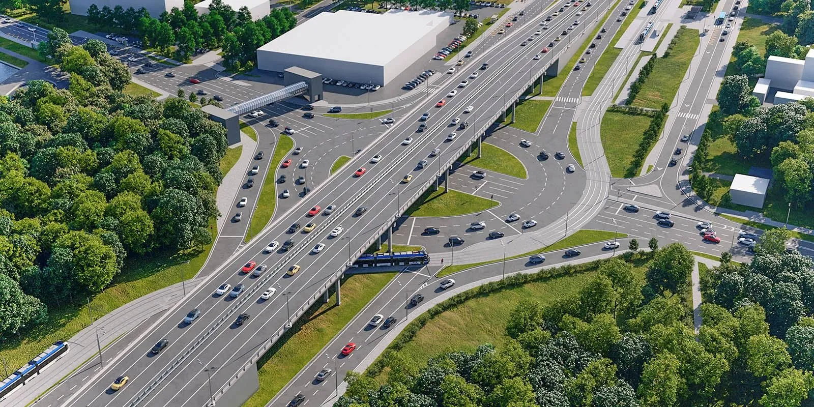 В Москве построят 283 километра дорог и 47 мостов за три года