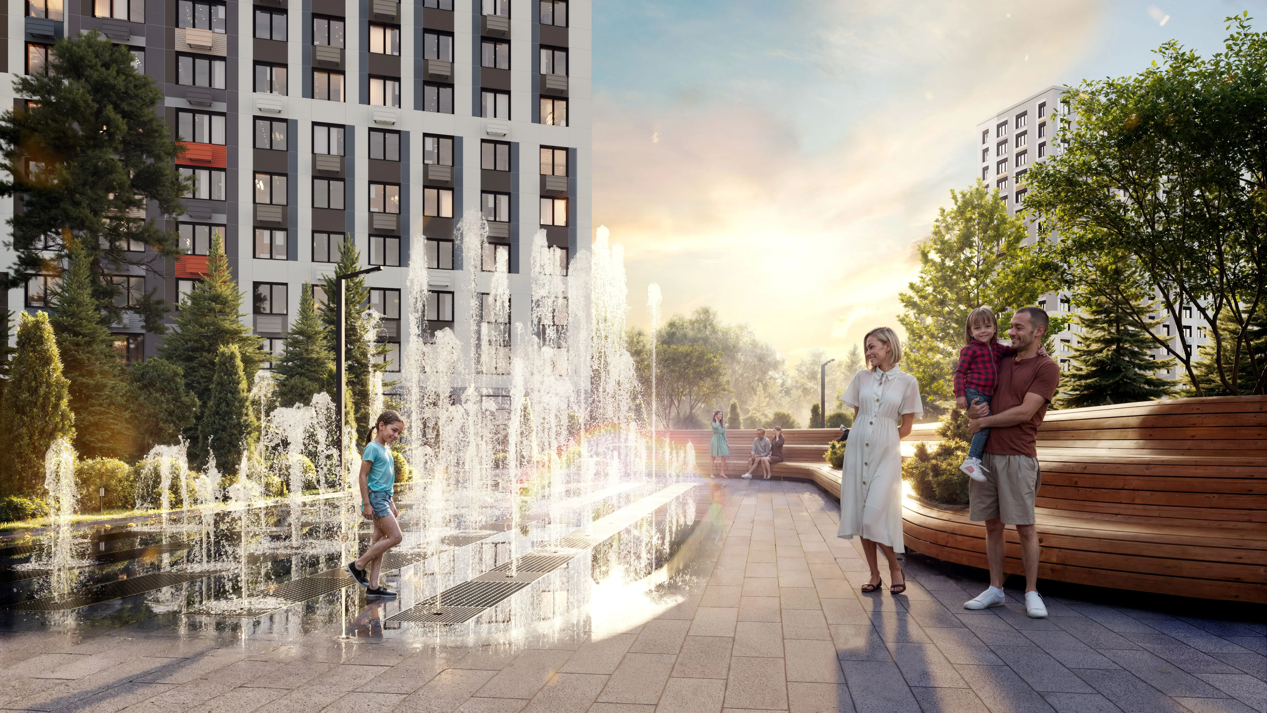 Ход строительства ЖК «Новый Зеленоград»: в третьем корпусе приступили к отделке МОПов