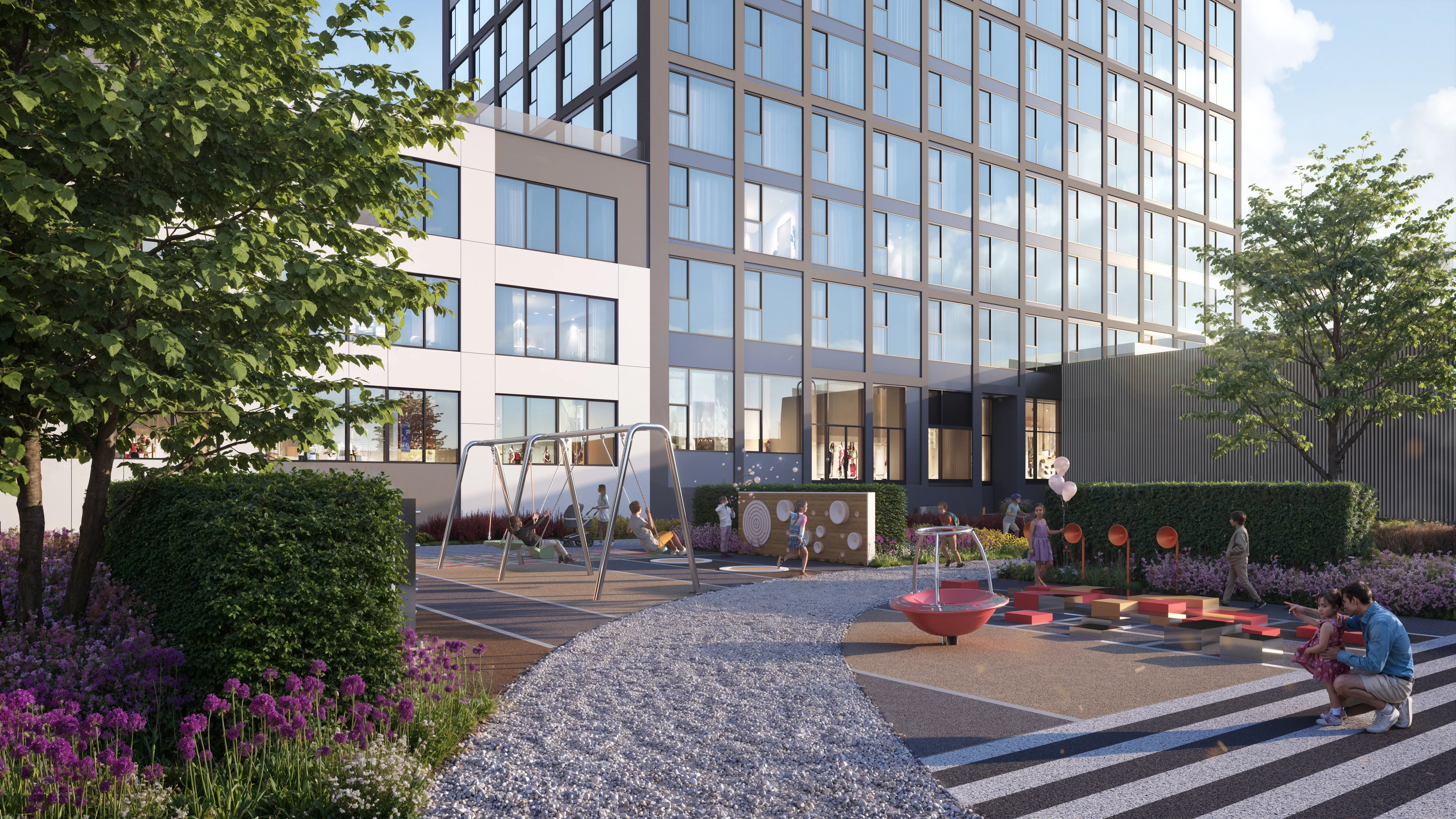 Группа Аквилон построит детский сад в составе жилого комплекса INDY Towers