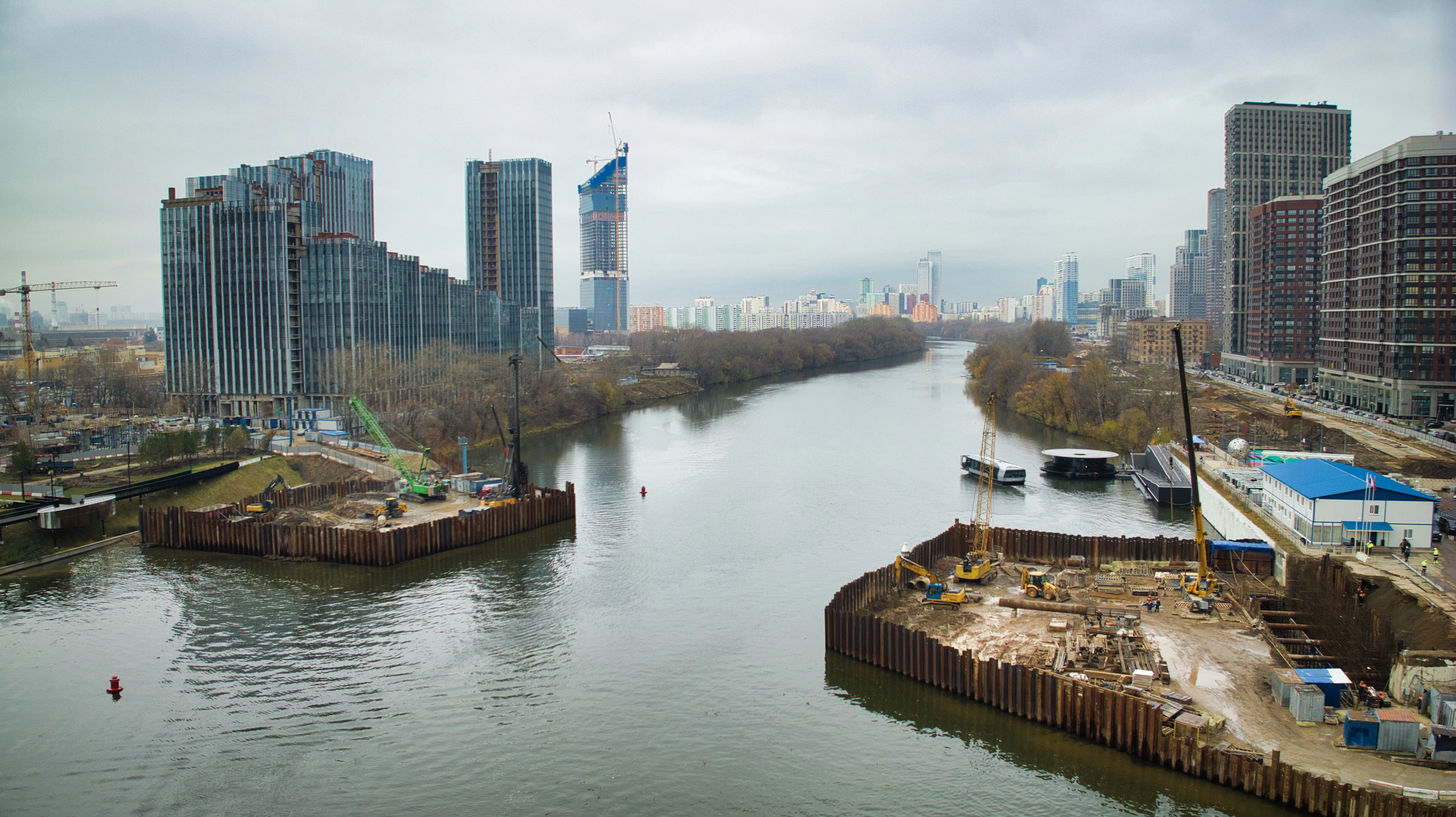 Мост между Шелепихинской набережной и Филевской поймой построят до конца 2025 года