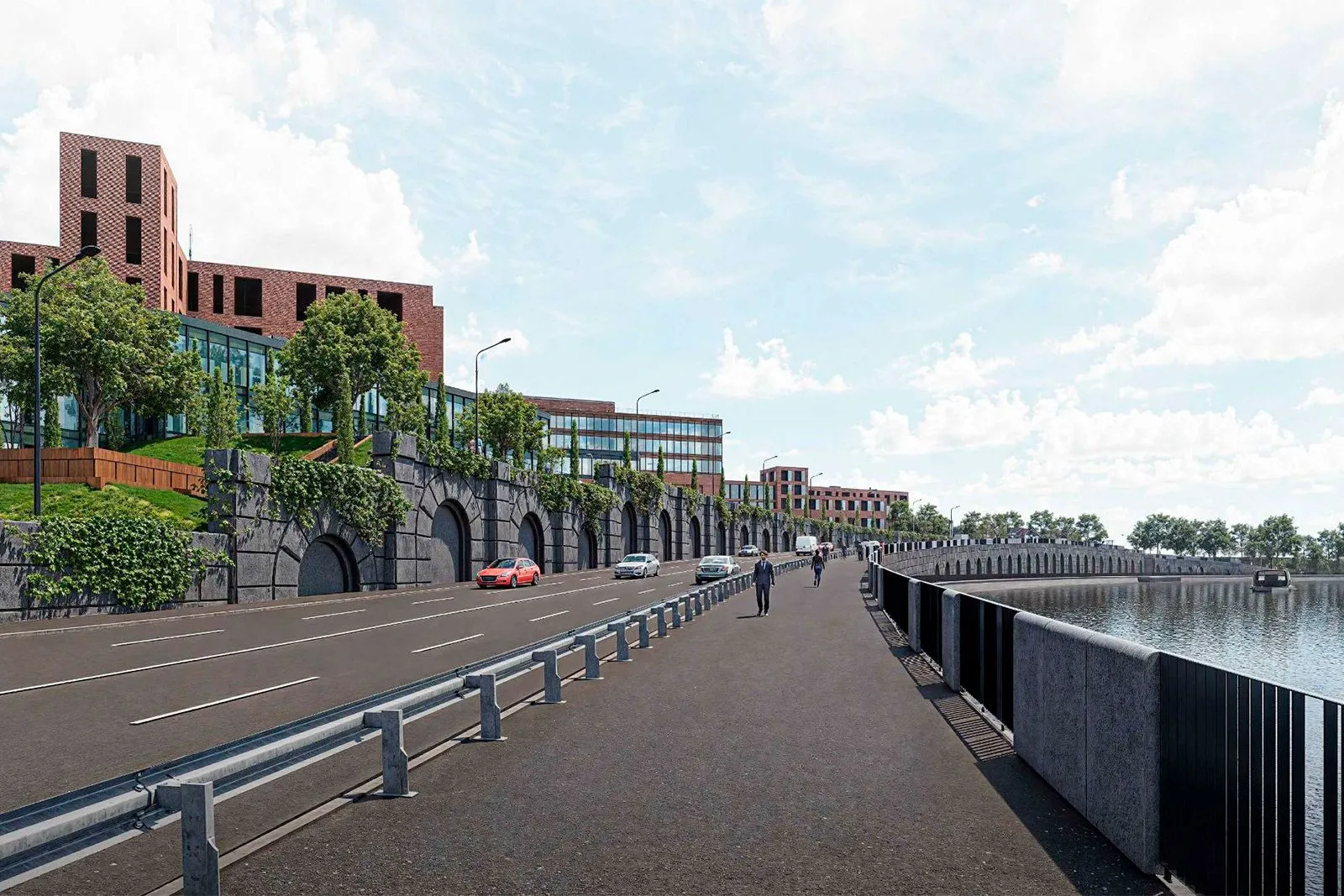 Симоновскую набережную продлят до ТТК к 2027 году