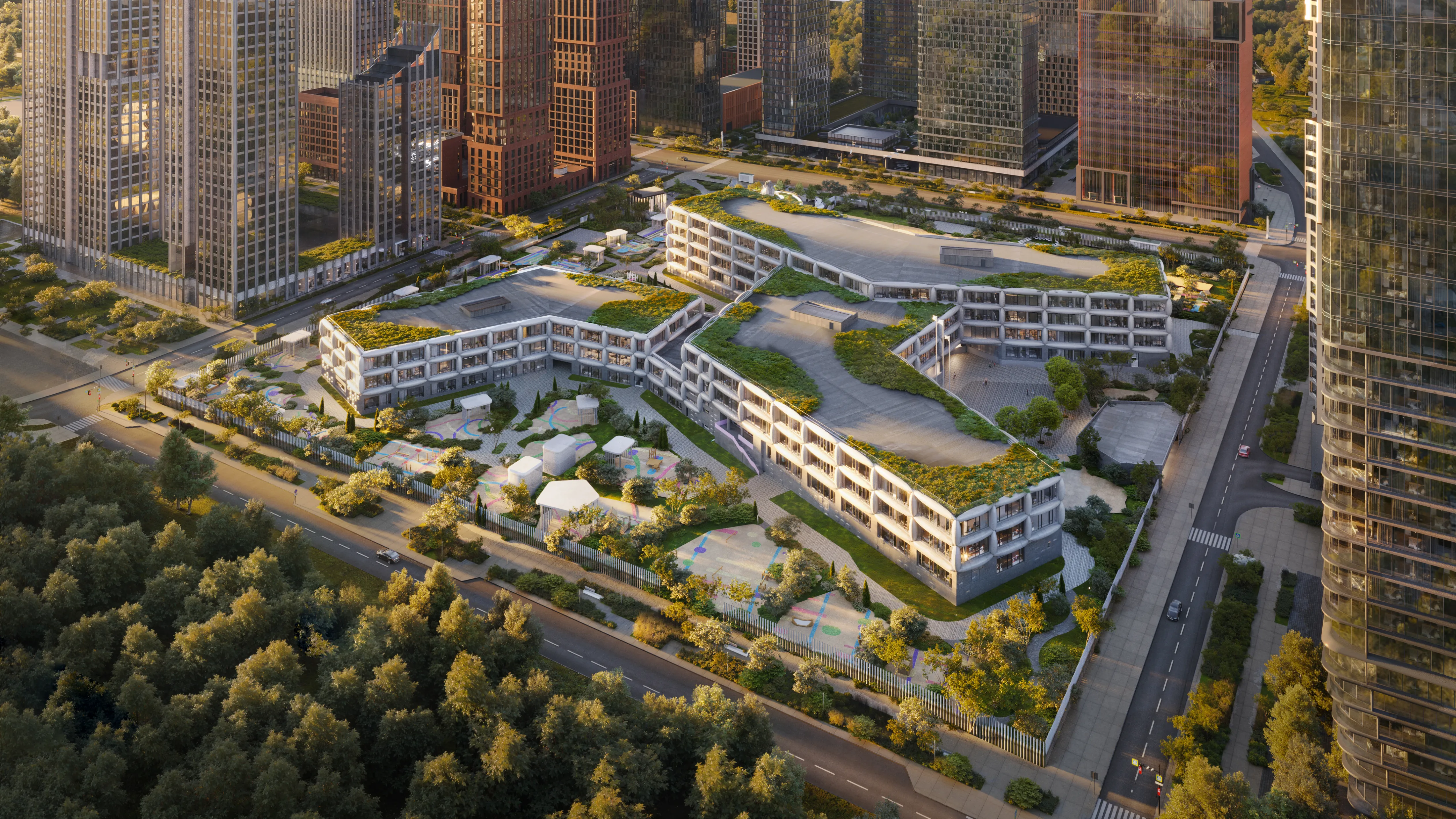 Образовательный комплекс из молекул на западе Москвы начнут строить в 2026 году