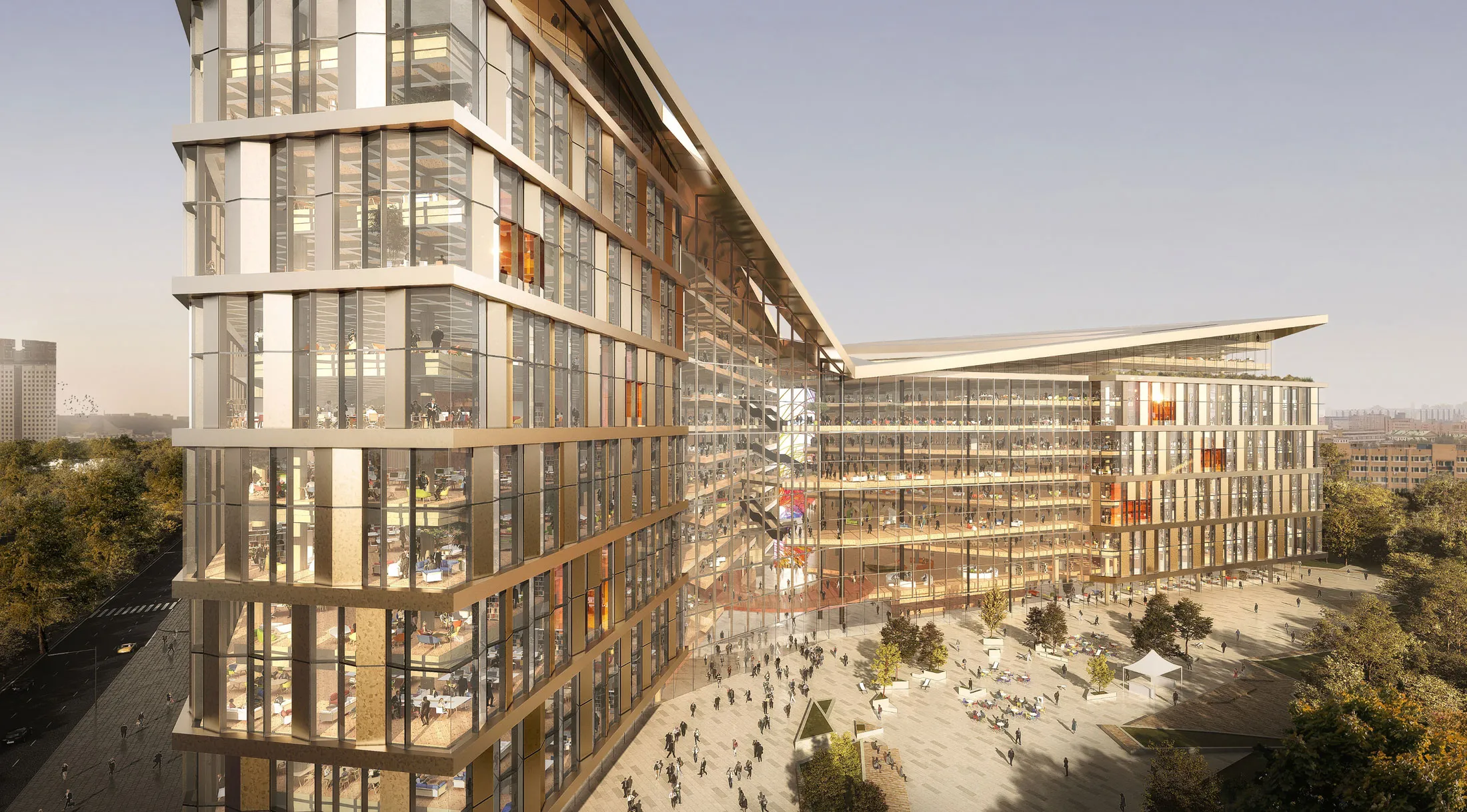 Строительство штаб-квартиры «Яндекса» вышло на финишную прямую  