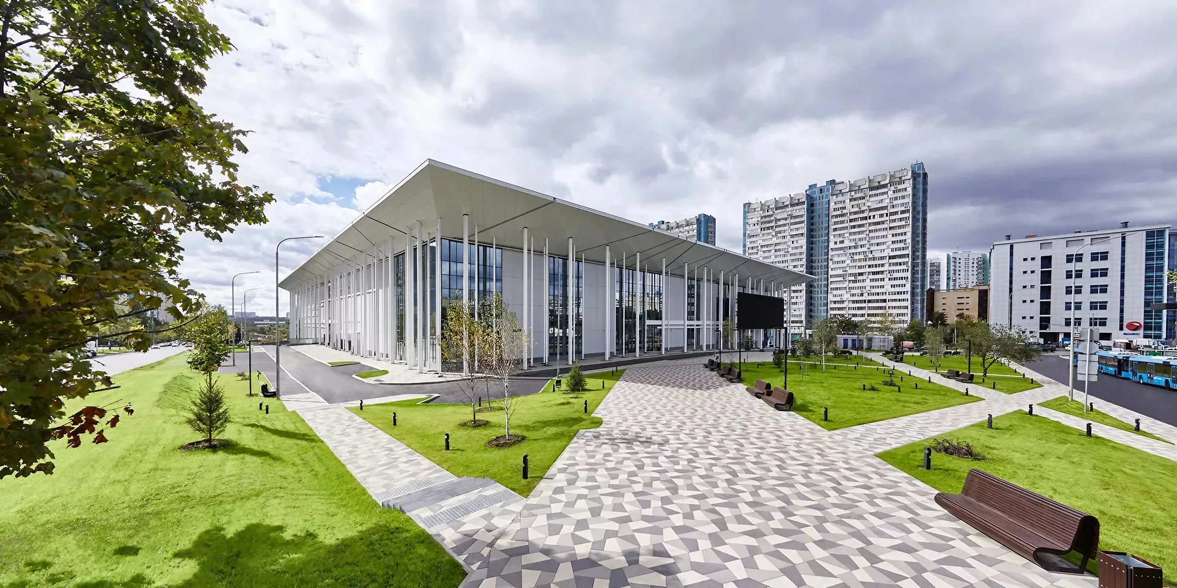 Как строили Ледовый дворец спорта в Ясенево