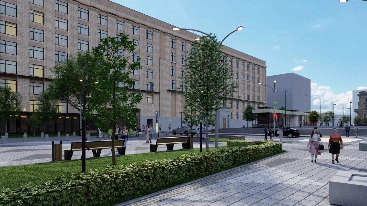 На Триумфальной площади появится общественное пространство