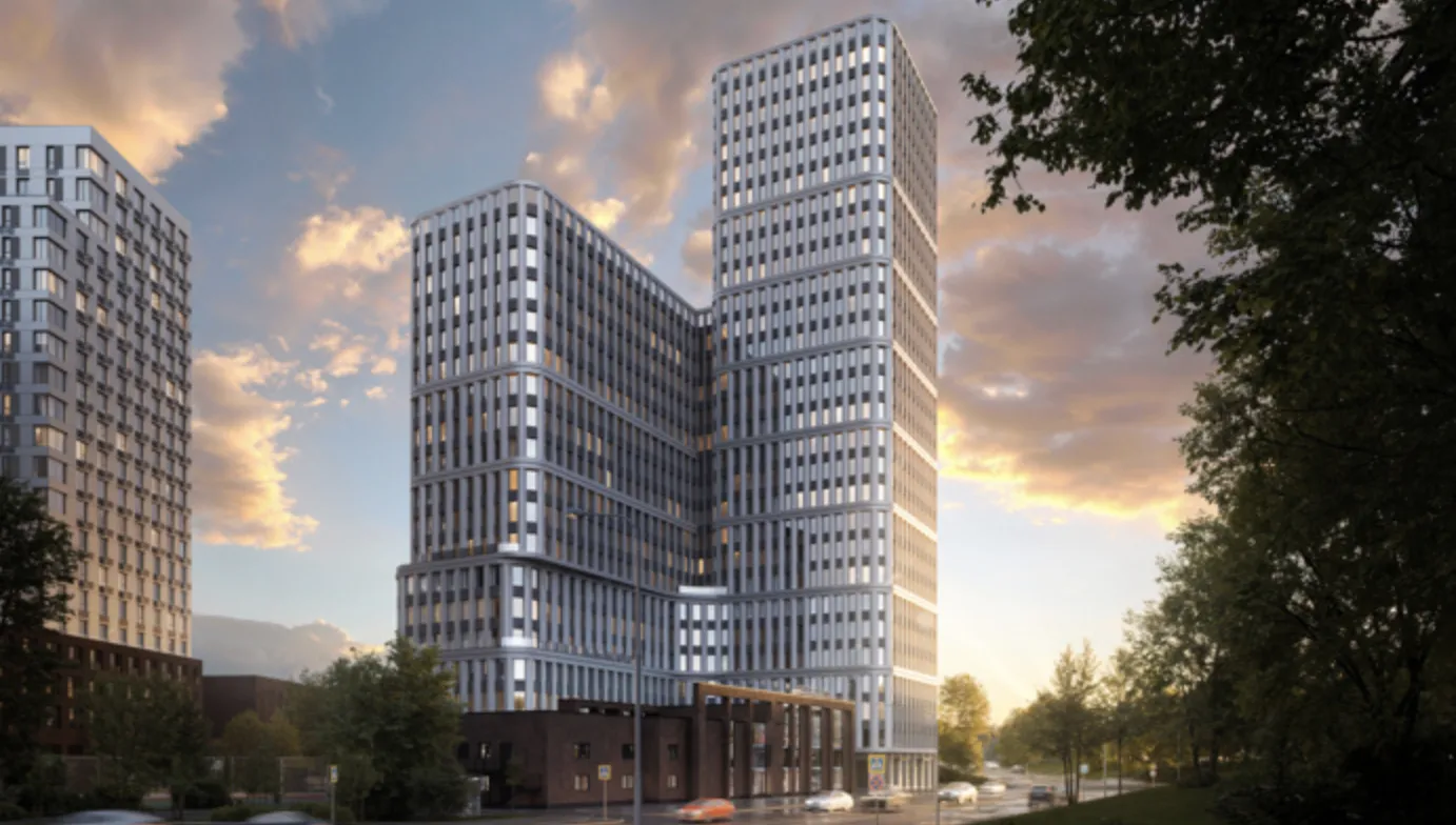 В Нижегородском районе началось строительство бизнес-центра со спортивным парком