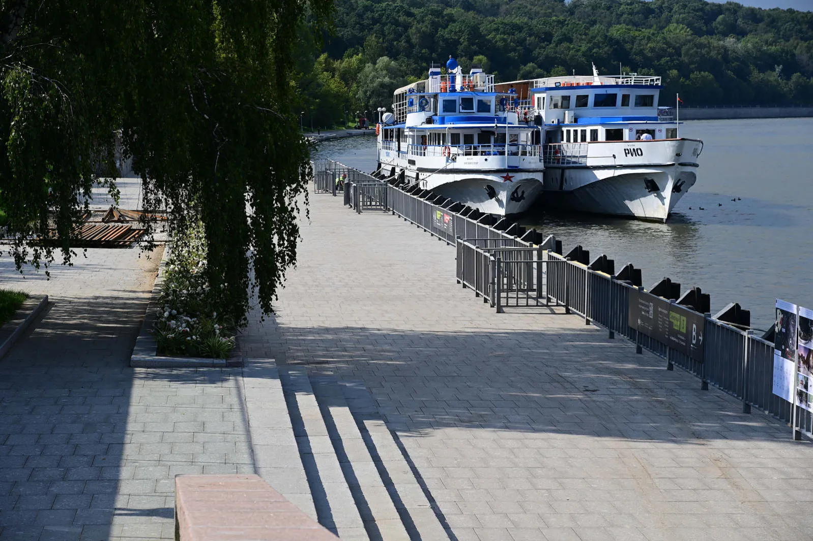 Масштабное благоустройство Воробьевской набережной на финишной прямой