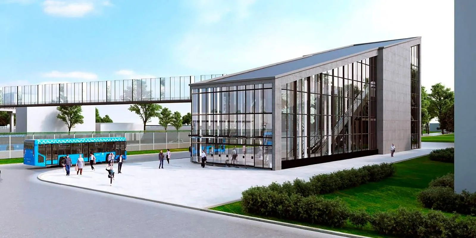 На базе станции МЦД-2 «Перерва» построят вокзал 