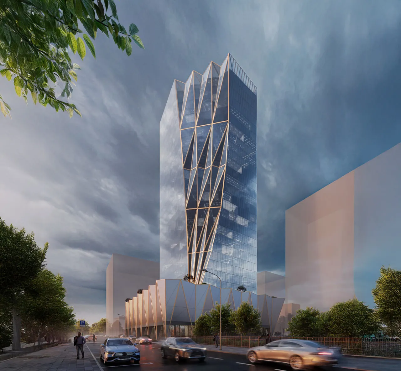 В Москве разработали концепцию крупного бизнес-центра в Северном речном порту