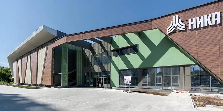 Новый спорткомплекс «Ника» в Текстильщиках откроют в начале 2024 года