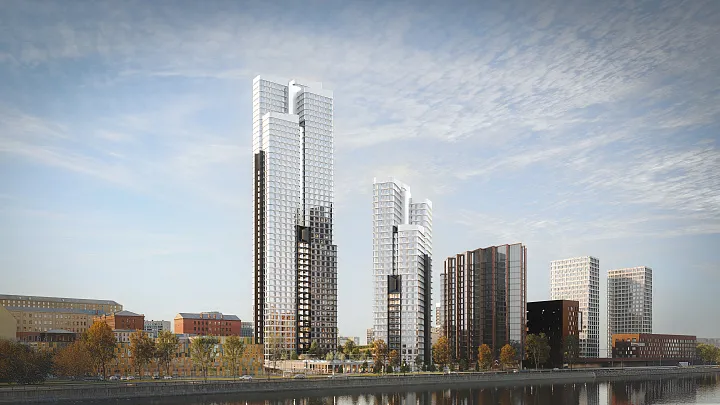 Бюро HADAA разработало футуристичную архитектуру жилого комплекса STONE Blik