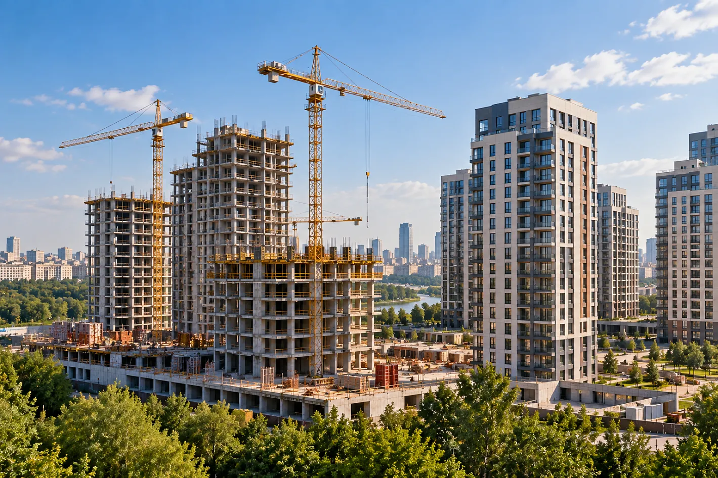 Число сделок с эскроу-счетами в новостройках Москвы снизилось на треть