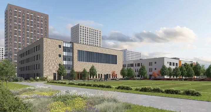 Школу на 1150 учащихся построят в поселении Сосенское